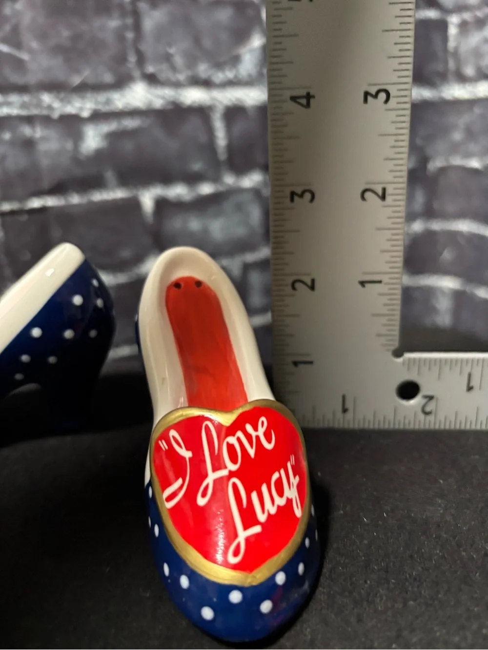 I Love Lucy Vintage High Heel Ceramic Salt & Pepper Set Vandor